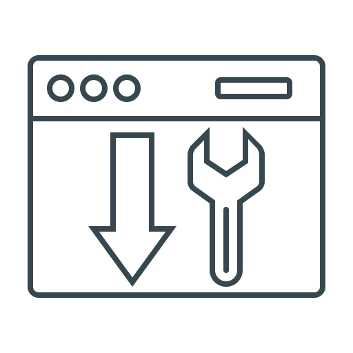 Landing page optimization, optimization, seo, settings, configuration, tools, wrench icon